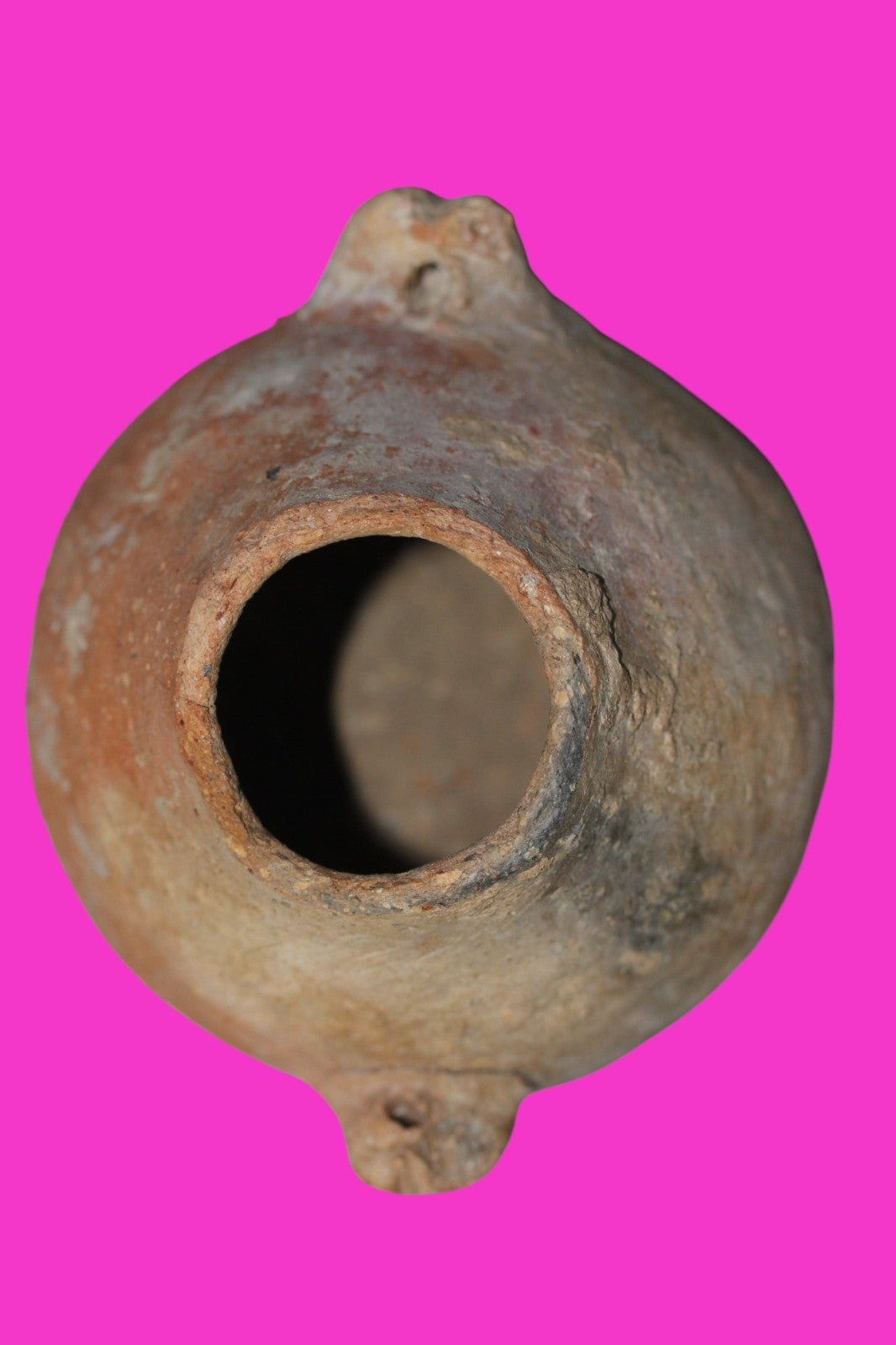 Holy Land Artifact Authentic 5500 Year Old Jar Early Bronze Age 3500 BC COA J144