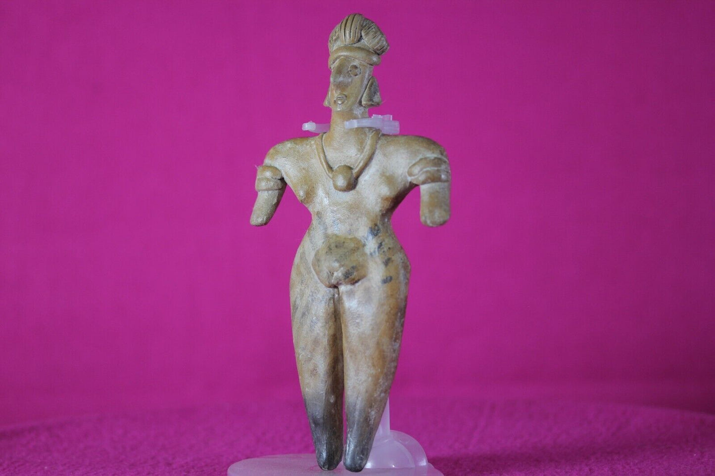 Pre Columbian Artifact Colima Figure Mexico 300BC-300AD Certified COA J37