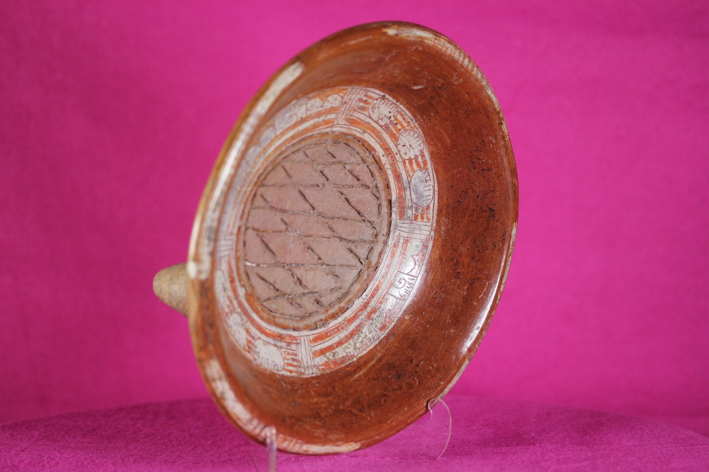 Authentic Pre Columbian Artifact Tripod Bowl Michoacan Ex Arte Primitivo COA T34