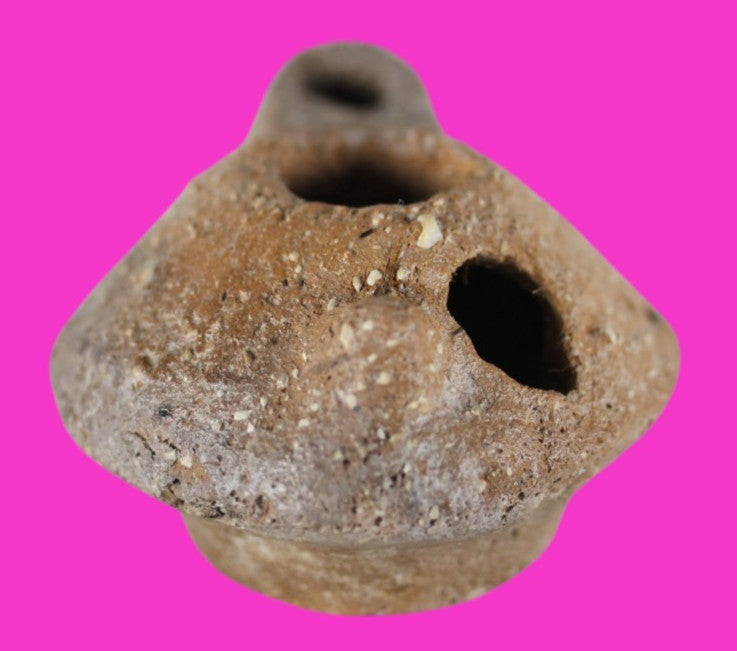 Jesus Christ Homeland Oil Lamp Authentic Holy Land Artifact 100 - 400 AD COA L09