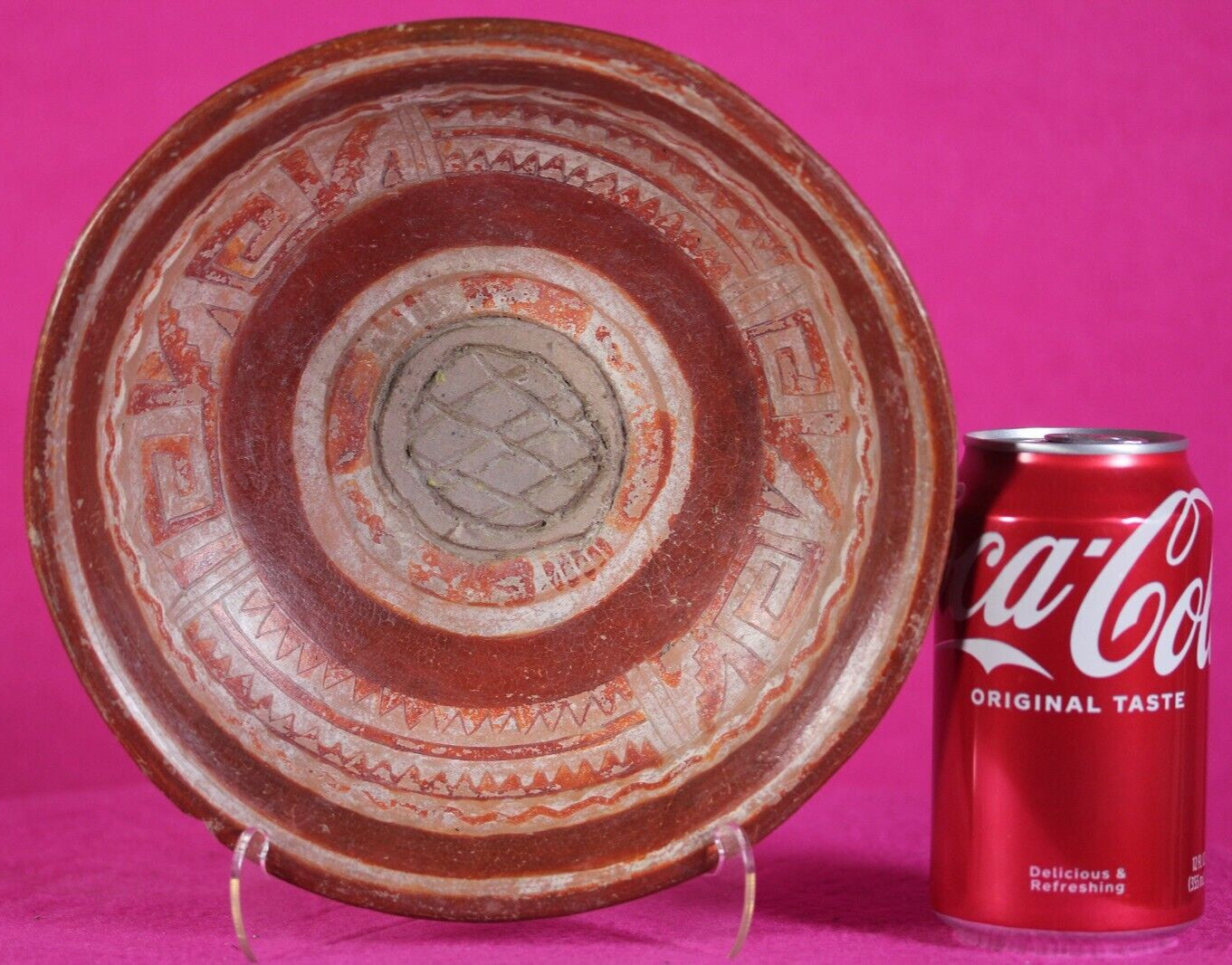 Authentic Pre Columbian Artifact Tripod Bowl Michoacan Ex Arte Primitivo COA T72