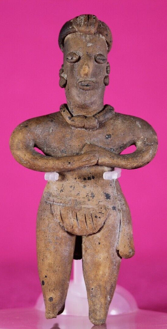 Pre Columbian Artifact Colima Figure Mexico 300BC-300AD Certified COA J73