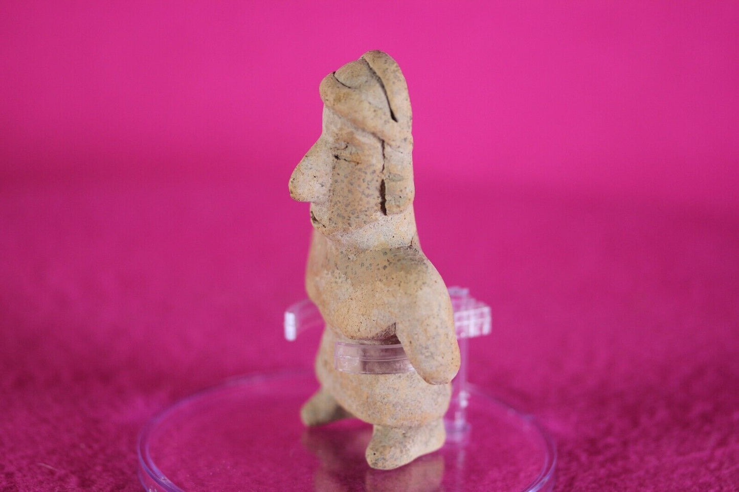 Authentic Pre Columbian Artifact Tomb Figure Colima Ex Arte Primitivo COA T92