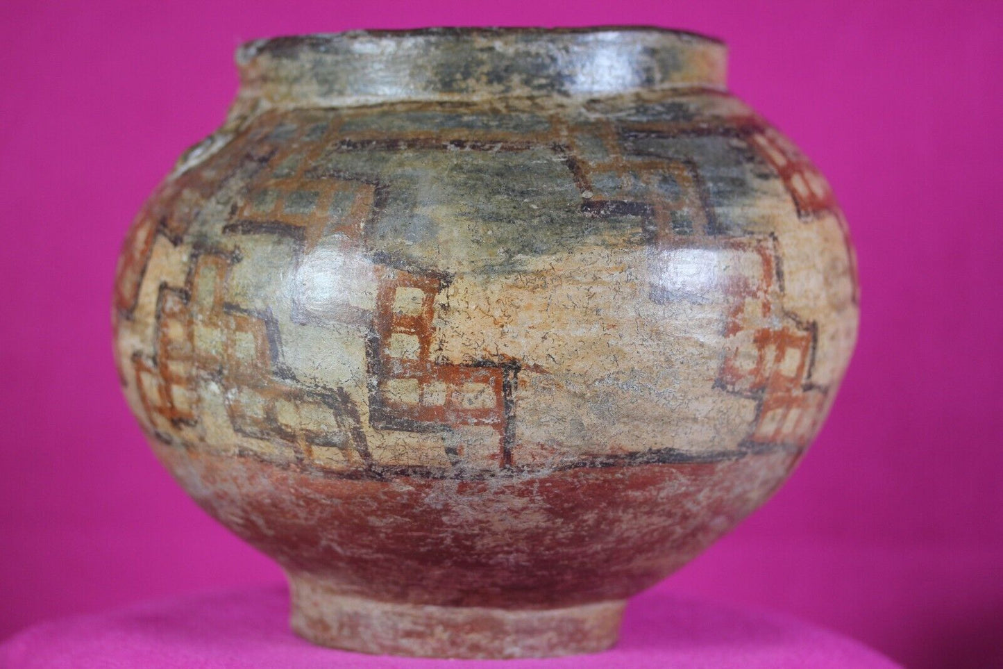 Authentic Pre Columbian Artifact Bowl Nicoya Costa Rica 800-1200 AD COA J22