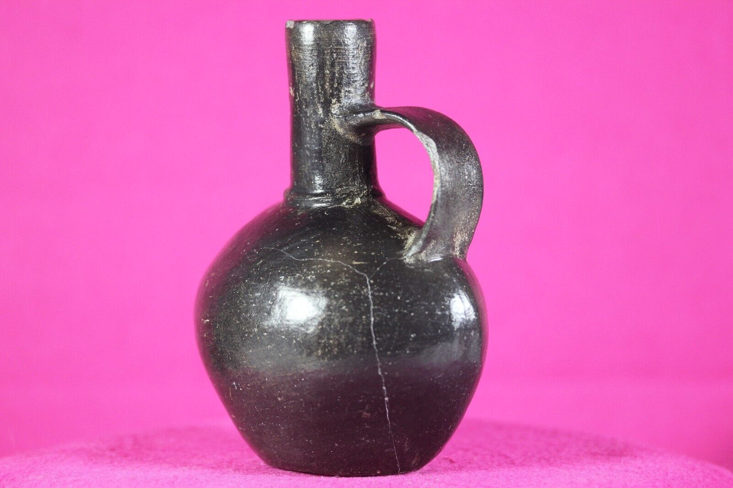 Authentic Pre Columbian Inca Artifact Stirrup Vessel Pottery 143 -1550AD COA J16