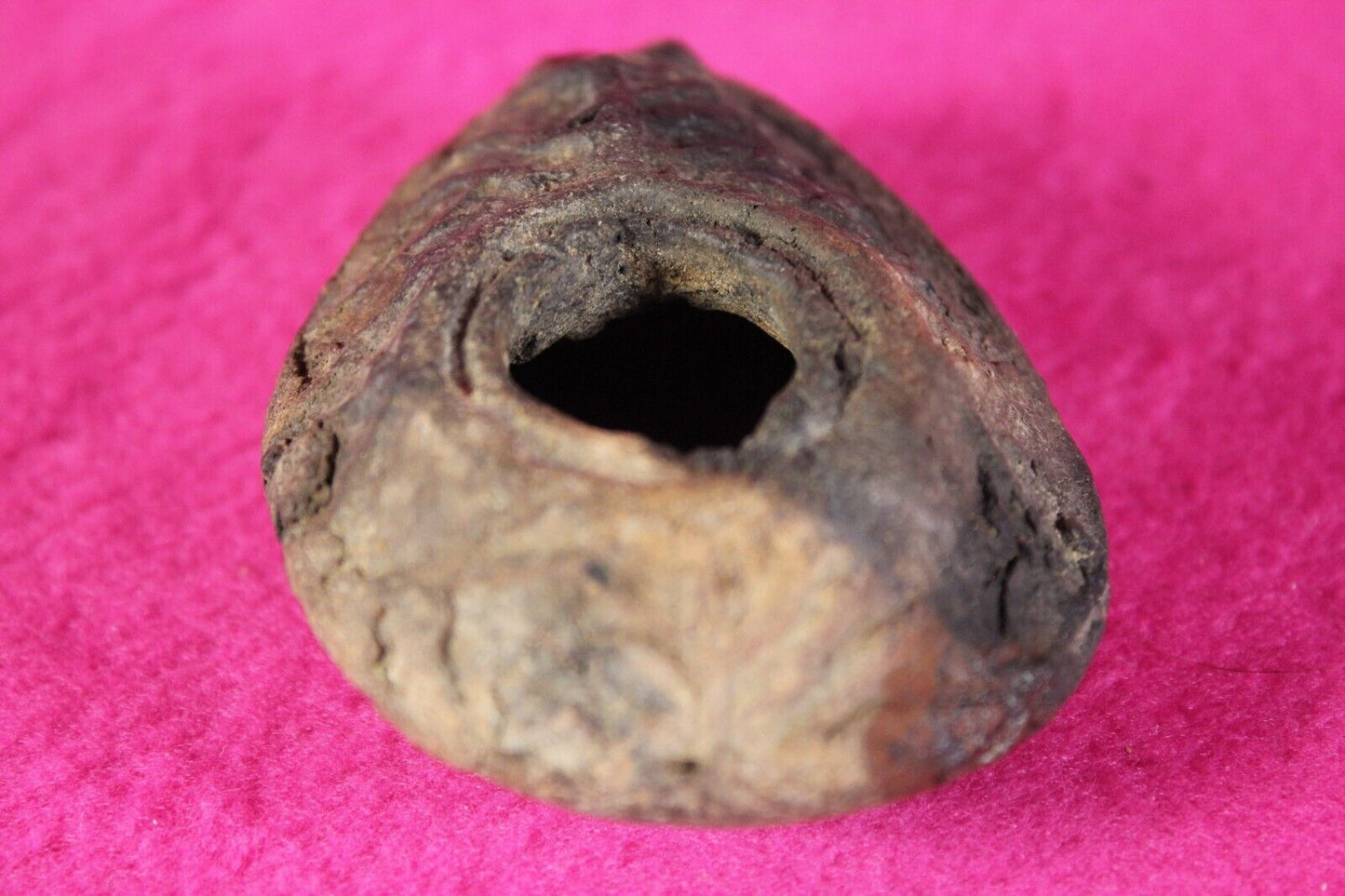 Holy Land Jesus Christ Homeland Artifact Oil Lamp Israel 300-500 AD with COA J45