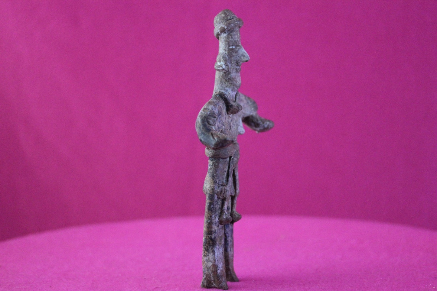 Authentic Pre Columbian Artifact Lady Shaman Tomb Figure Colima Mexico COA 202