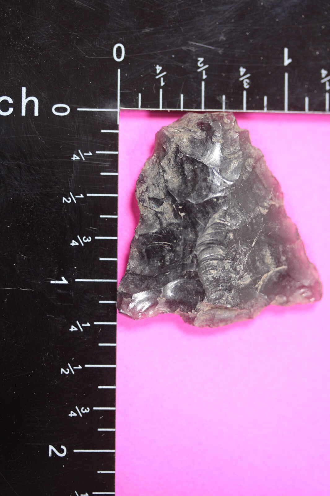 Authentic Pre Columbian Artifact Aztec Arrowhead Battle of Mexico City COA 75