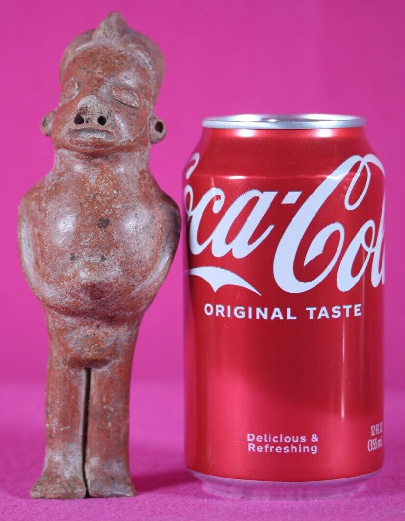 Ex Actor Kirk Douglas Authentic Pre Columbian Artifact Rattle Figure COA T110