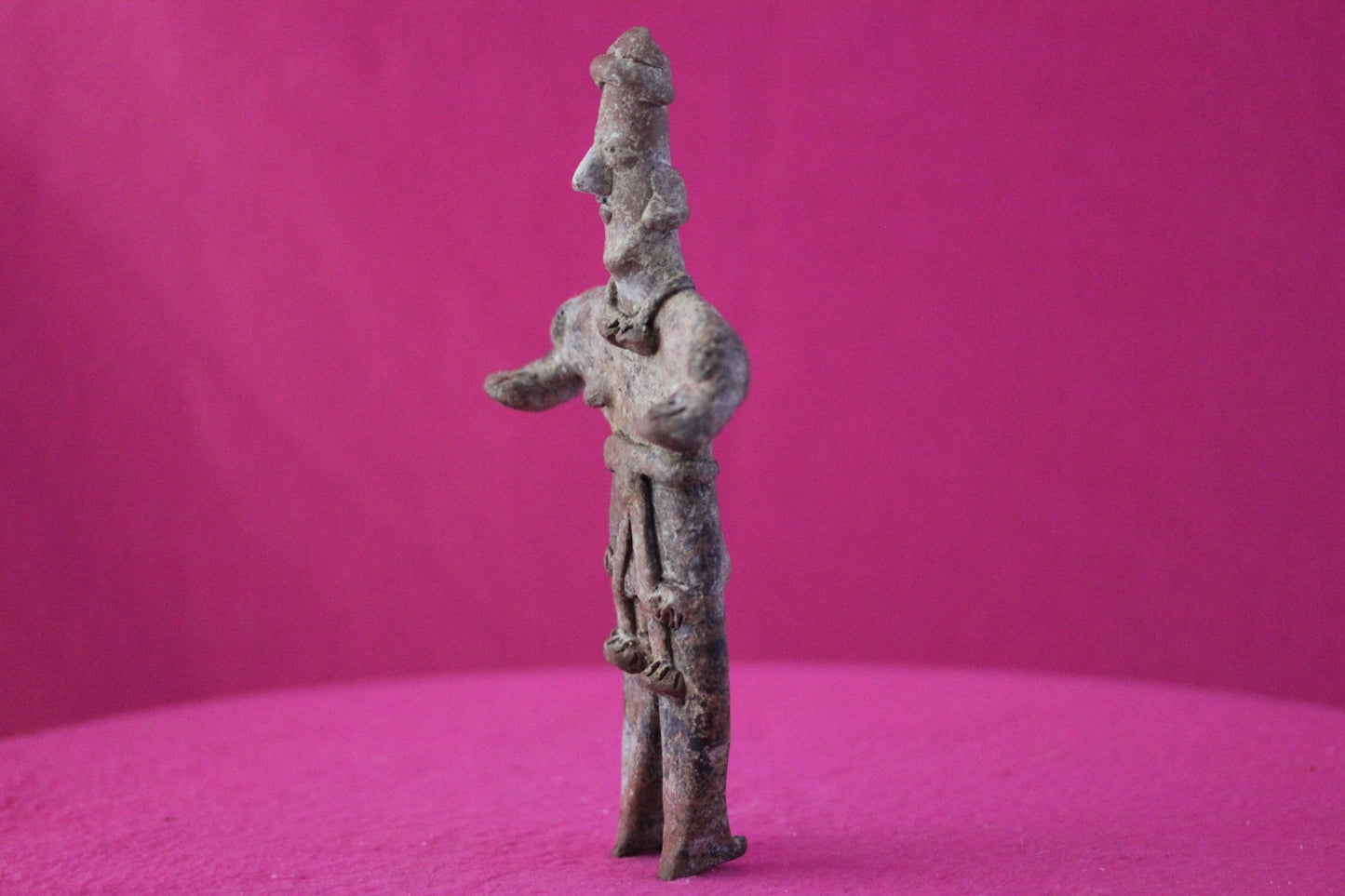 Authentic Pre Columbian Artifact Lady Shaman Tomb Figure Colima Mexico COA 202