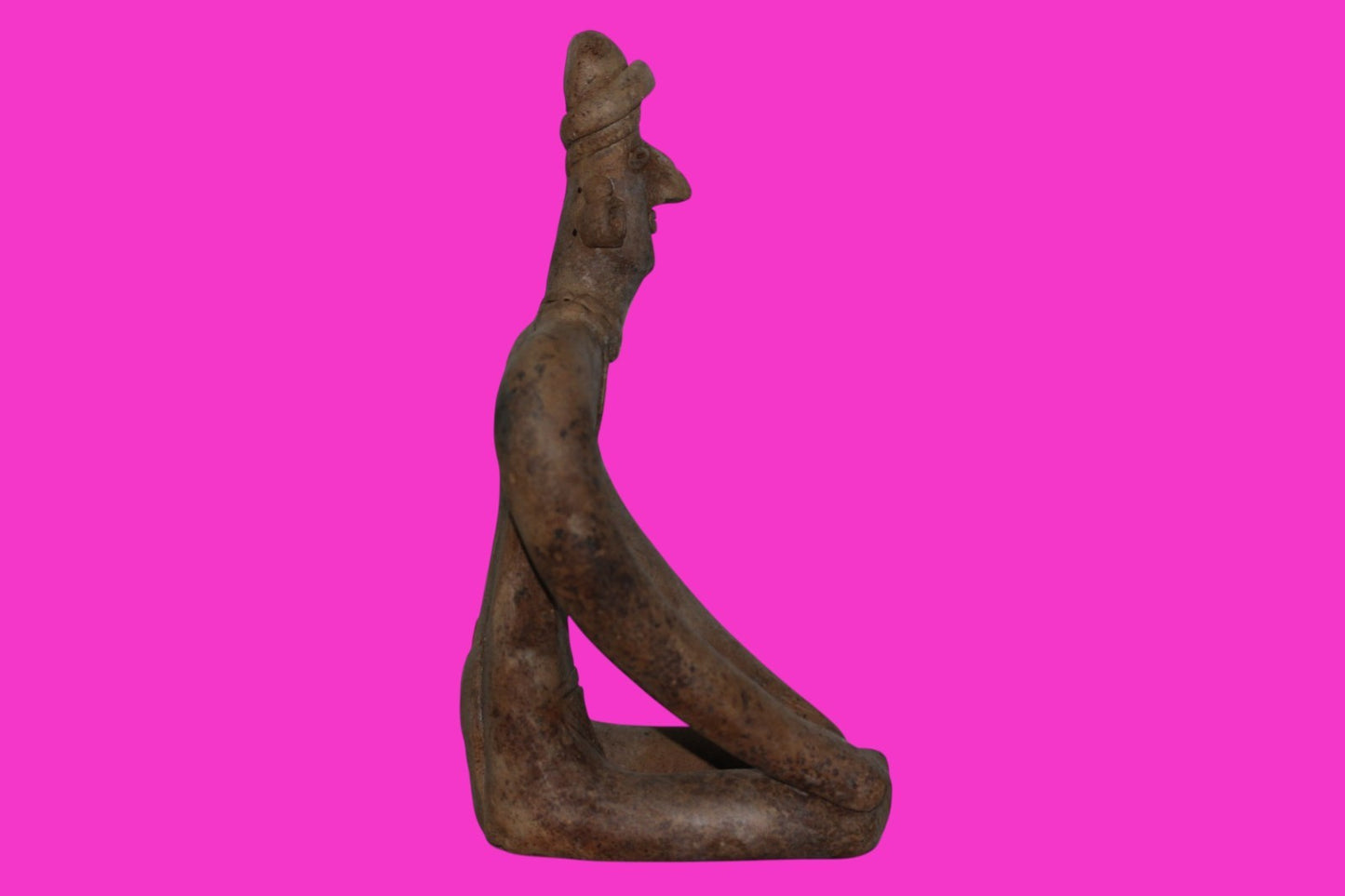 Pre Columbian Museum Quality Artifact Large Tomb Figure Colima Mexico COA 215
