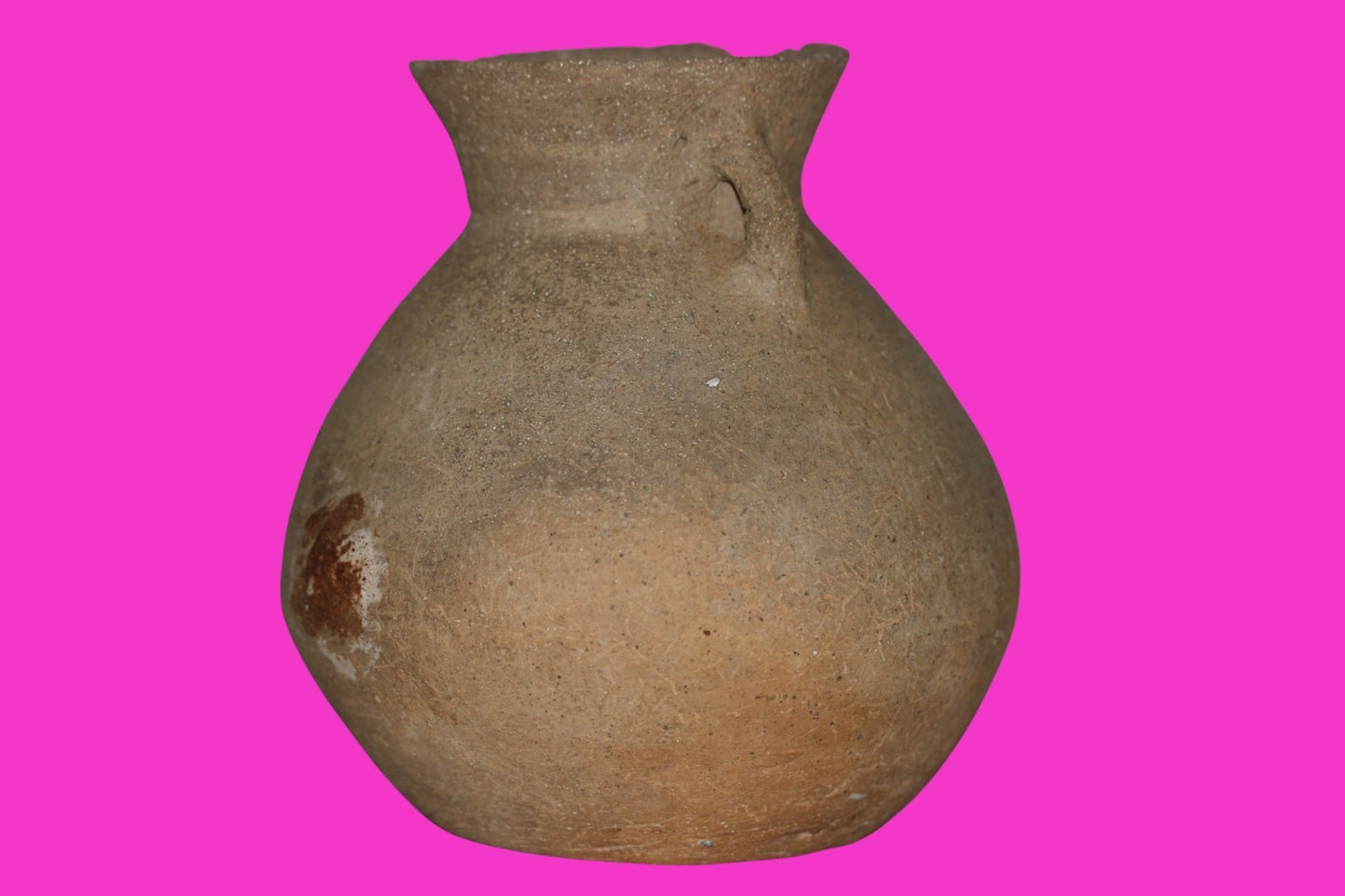 Holy Land Artifact Authentic 4000 Year Old Jar Time of Abraham 2000 BC COA J141
