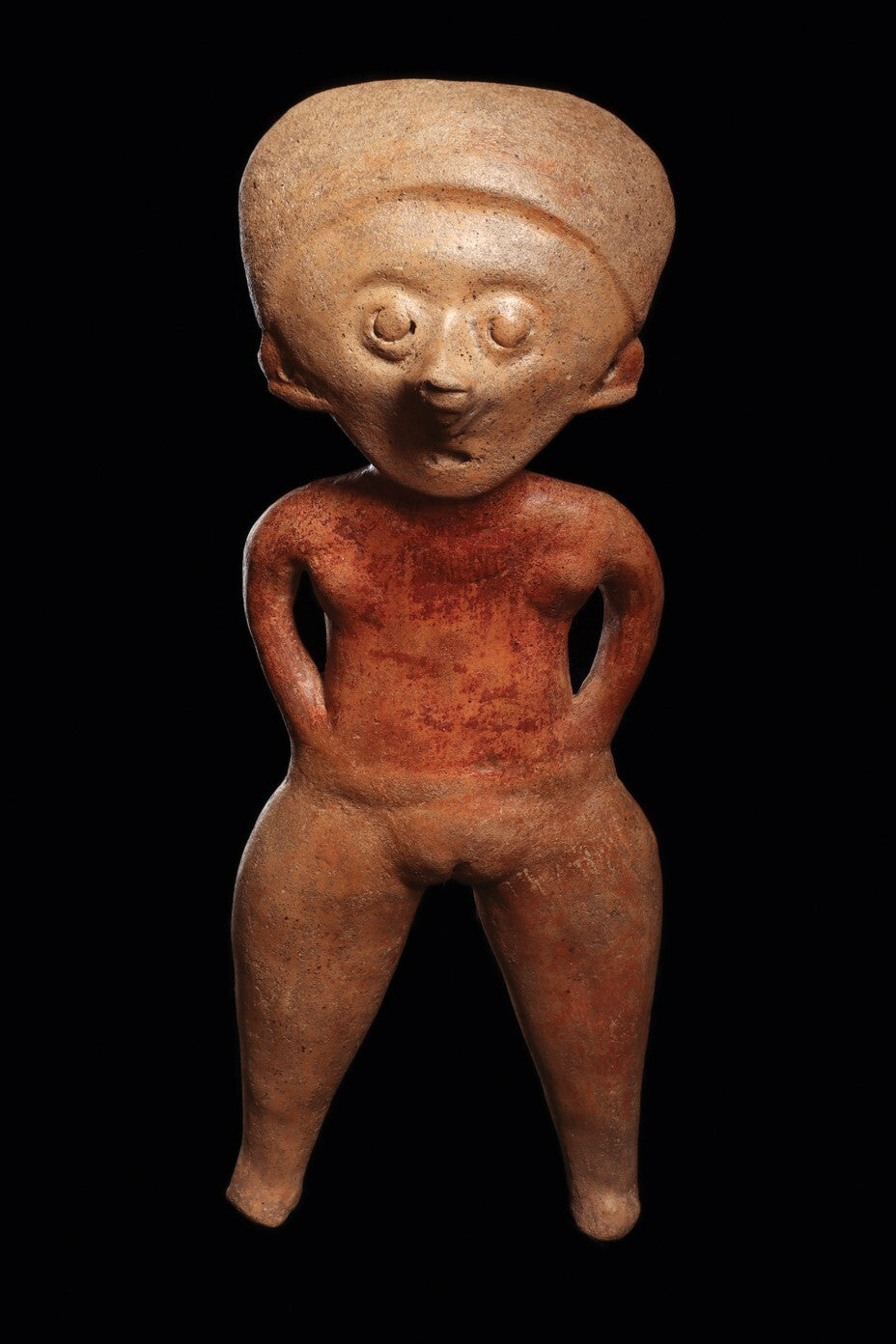Authentic Pre Columbian Artifact Big Chinesco Figure Mexico Arte Primitivo T126