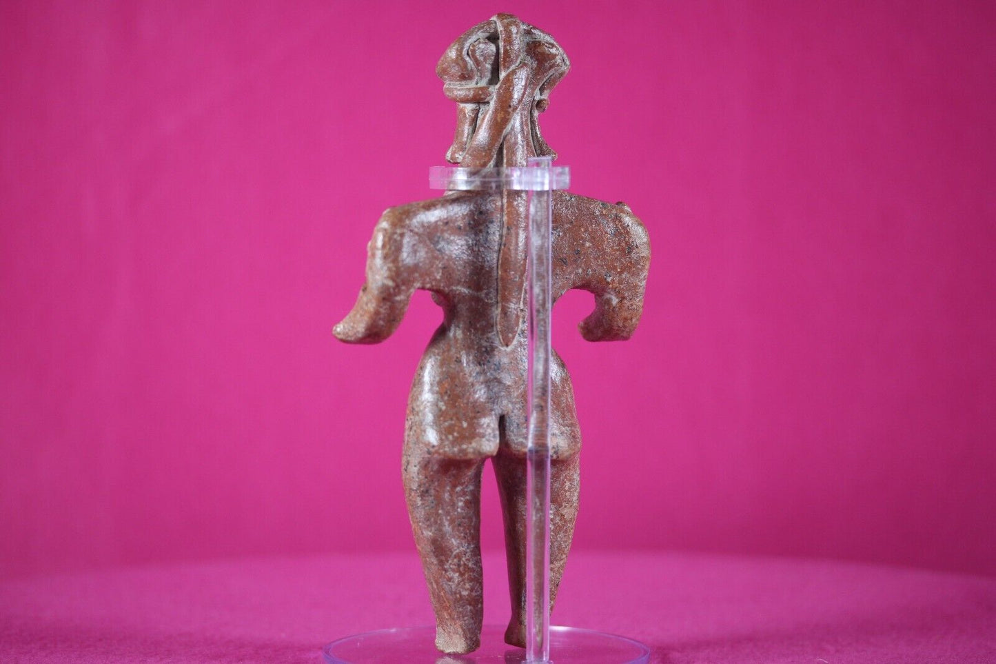 Ex Actor Kirk Douglas Authentic Pre Columbian Artifact Girl Tomb Figure COA T121