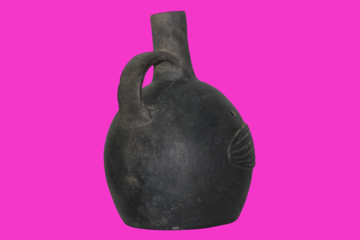 Pre Columbian Artifact Authentic Inca Water Vessle 1425 to 1500 AD Peru COA 219