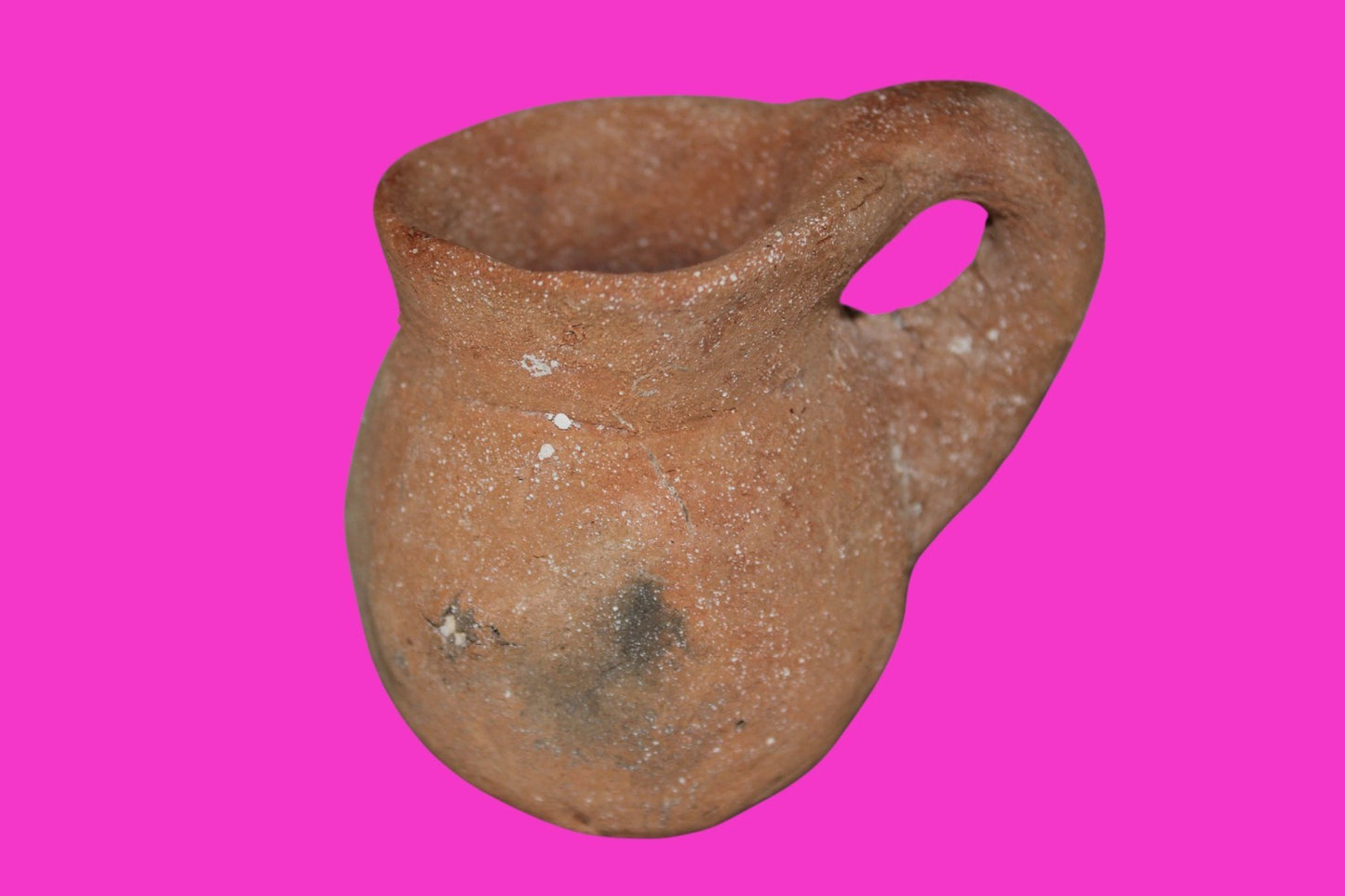 Ancient Holy Land Artifact Time Of Abraham Cup Jesus Christ Home 2000 BC COA 22