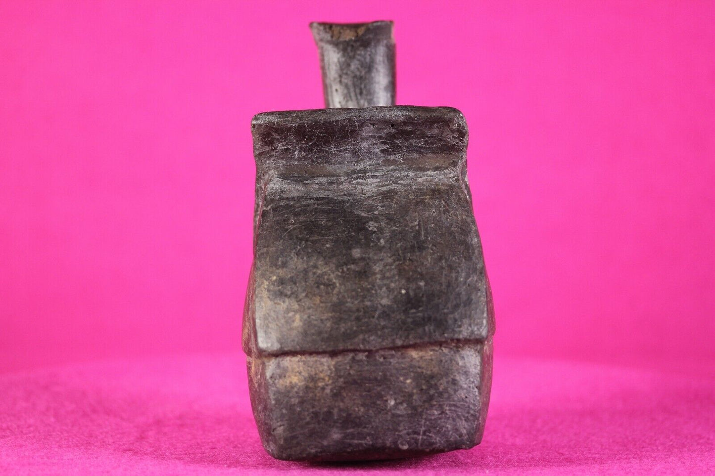 Authentic Pre Columbian Artifact House Stirrup Vessel Moche Peru COA J66