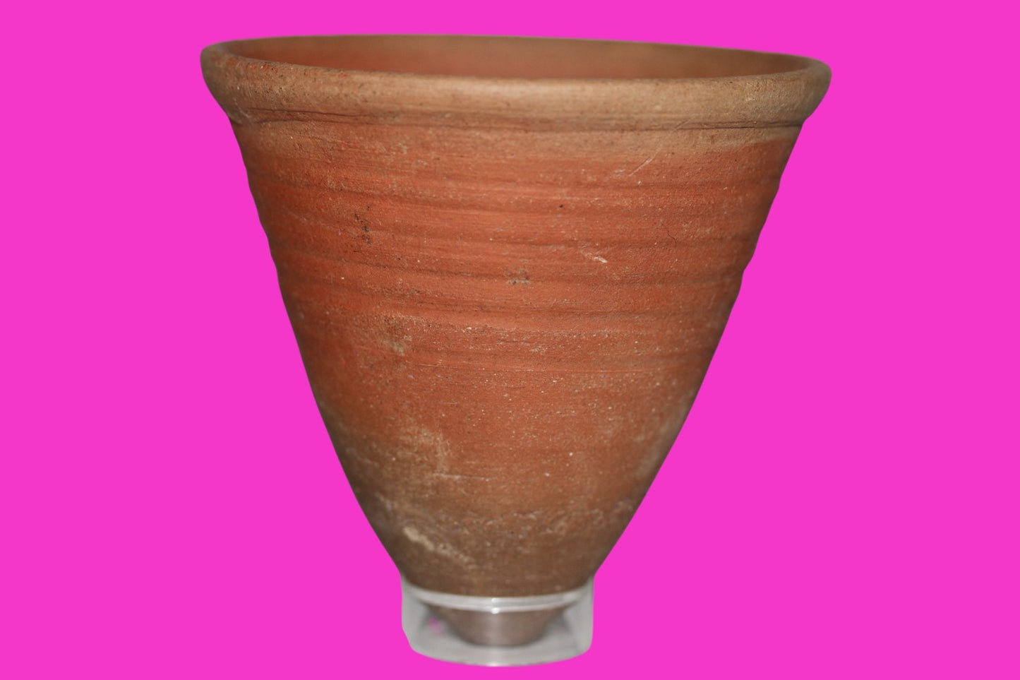 Holy Land Artifact Authentic Jesus Christ Era Conical Cup 100BC-200AD COA J138