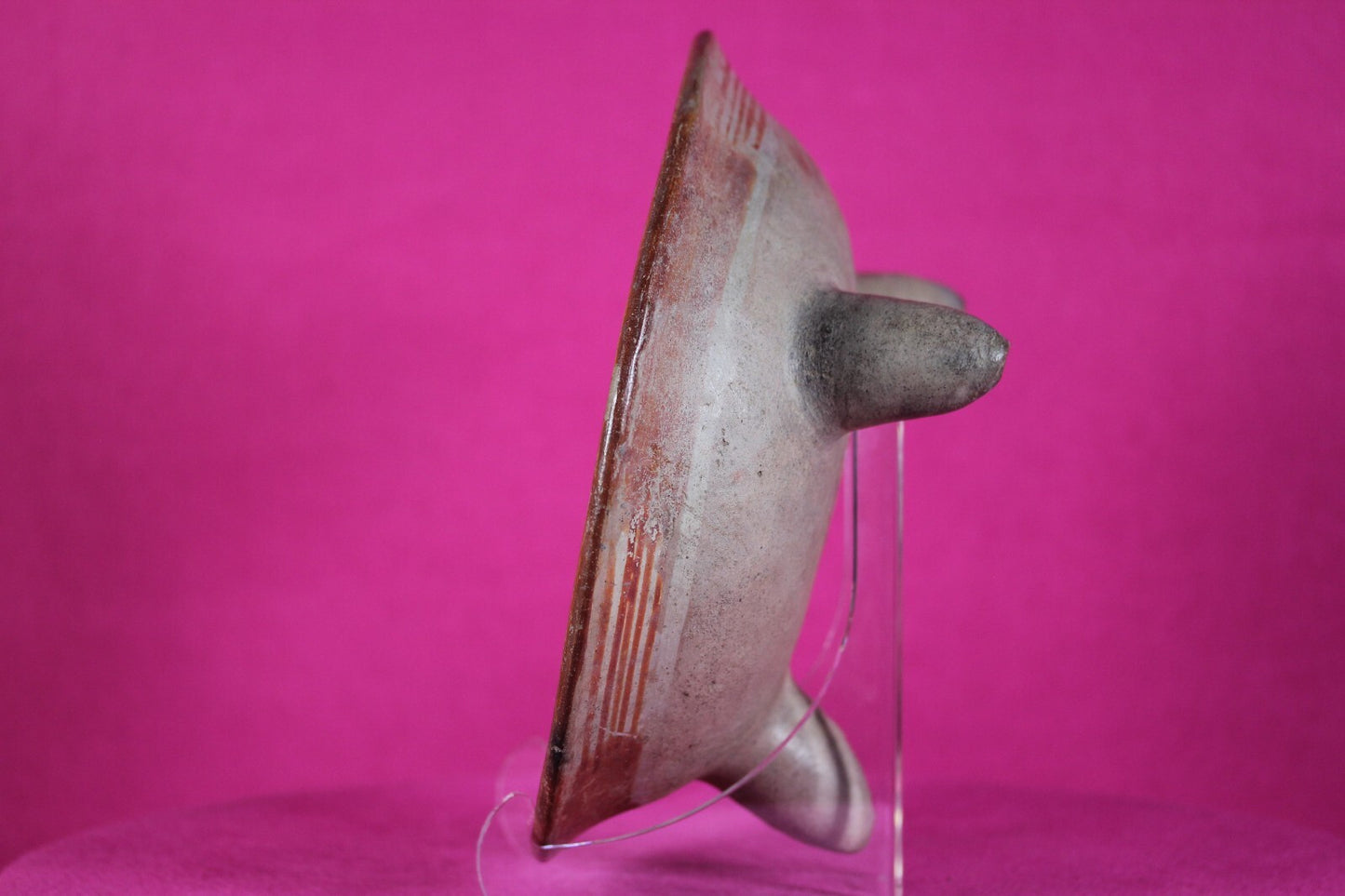 Authentic Pre Columbian Artifact Tripod Bowl Michoacan Mexico 200 BC COA T73