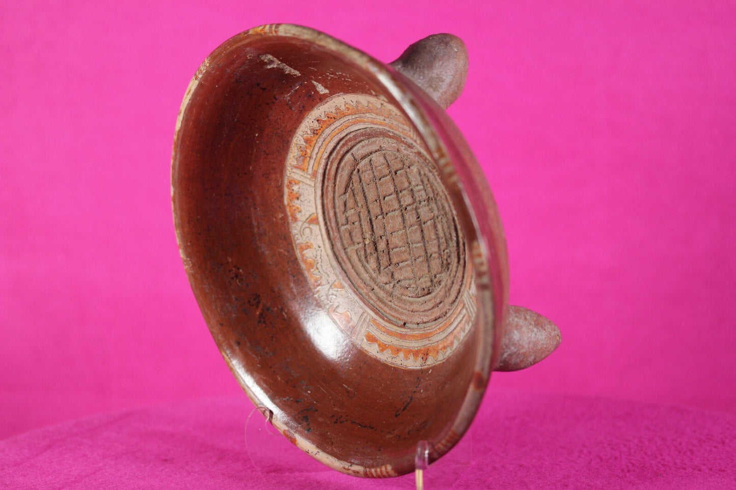Authentic Pre Columbian Artifact Tripod Bowl Michoacan Ex Arte Primitivo COA T35