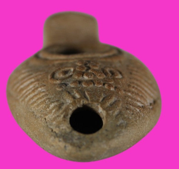 Jesus Christ Homeland Oil Lamp Authentic Holy Land Artifact 100 - 400 AD COA L08