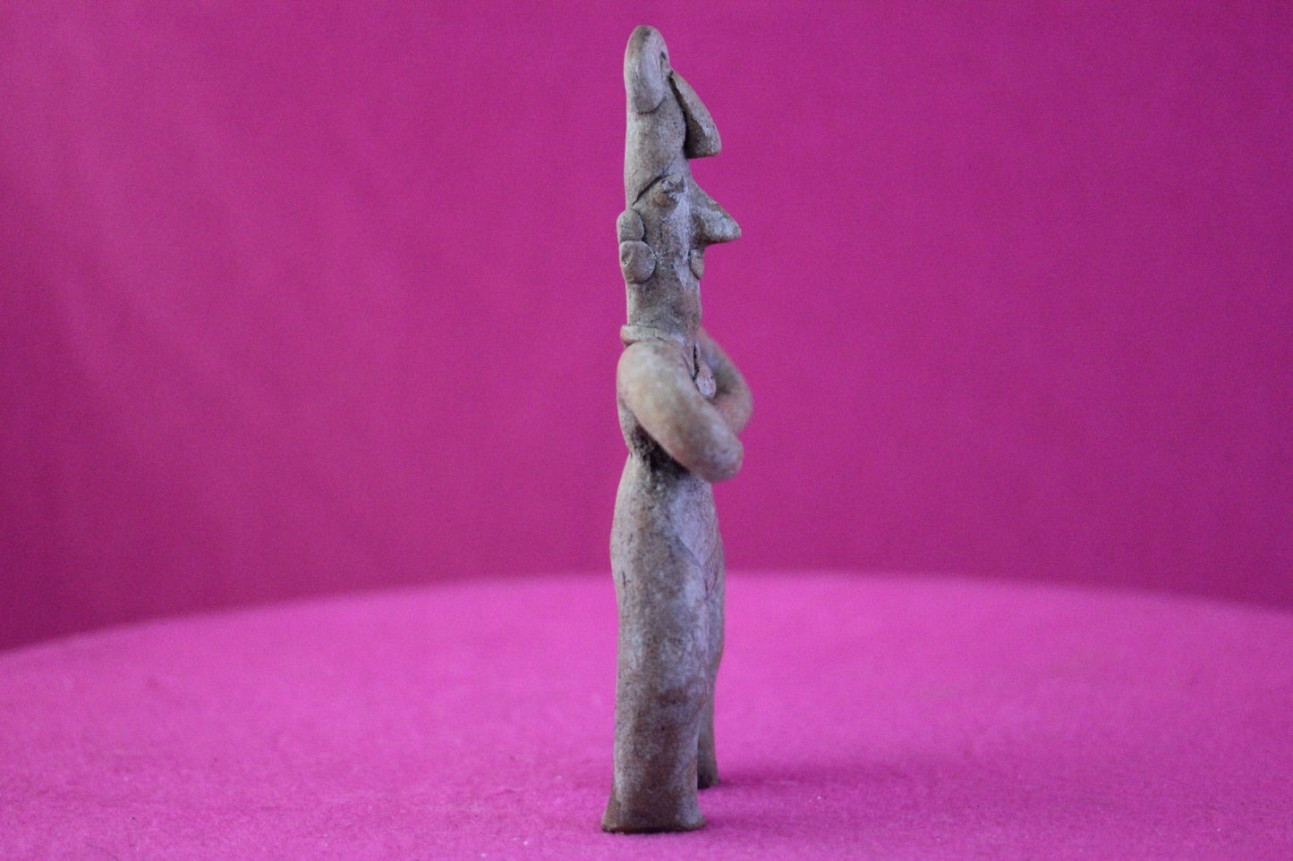 Authentic Pre Columbian Artifact Male Shaman Tomb Figure Colima Mexico COA 200