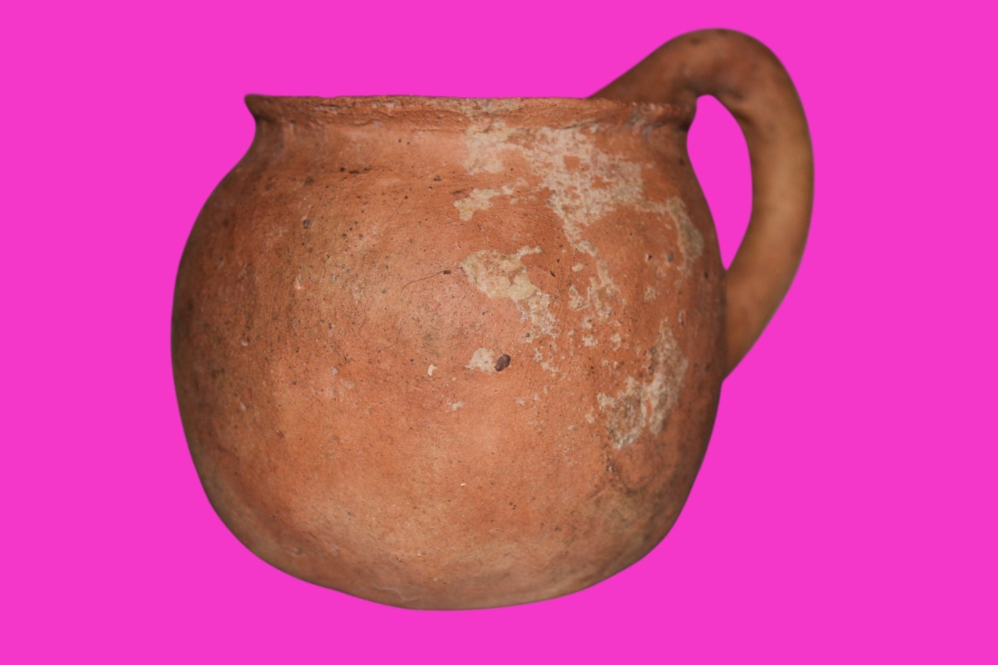Holy Land Artifact Authentic 4000 Year Old Cup Time of Abraham 2000 BC COA J120