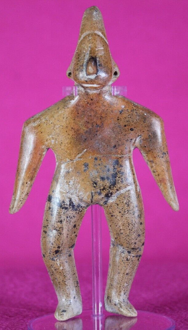 Pre Columbian Artifact Colima Shaman Mexico 200 BC-300 AD ex Primitivo COA T33
