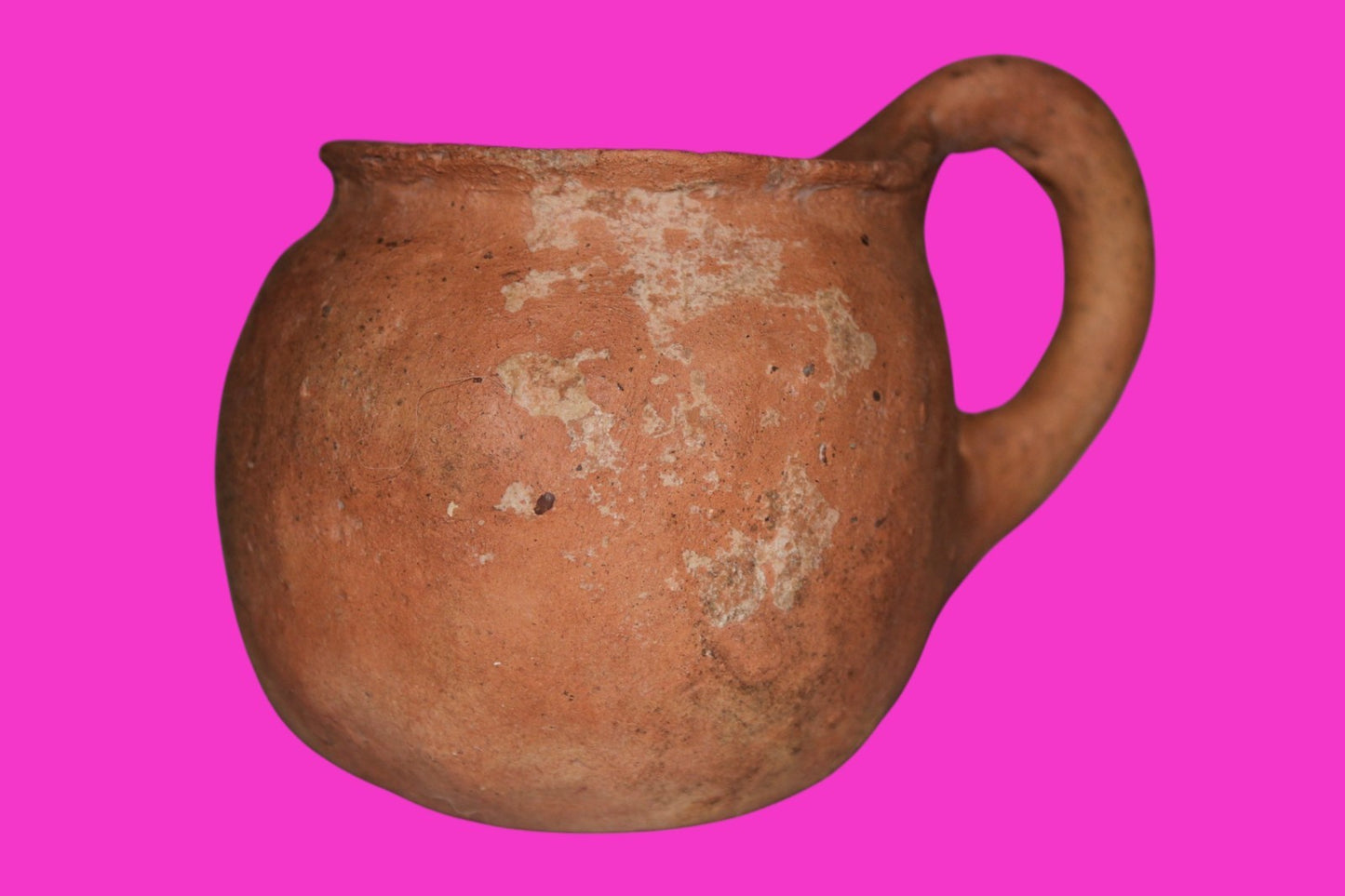 Holy Land Artifact Authentic 4000 Year Old Cup Time of Abraham 2000 BC COA J120