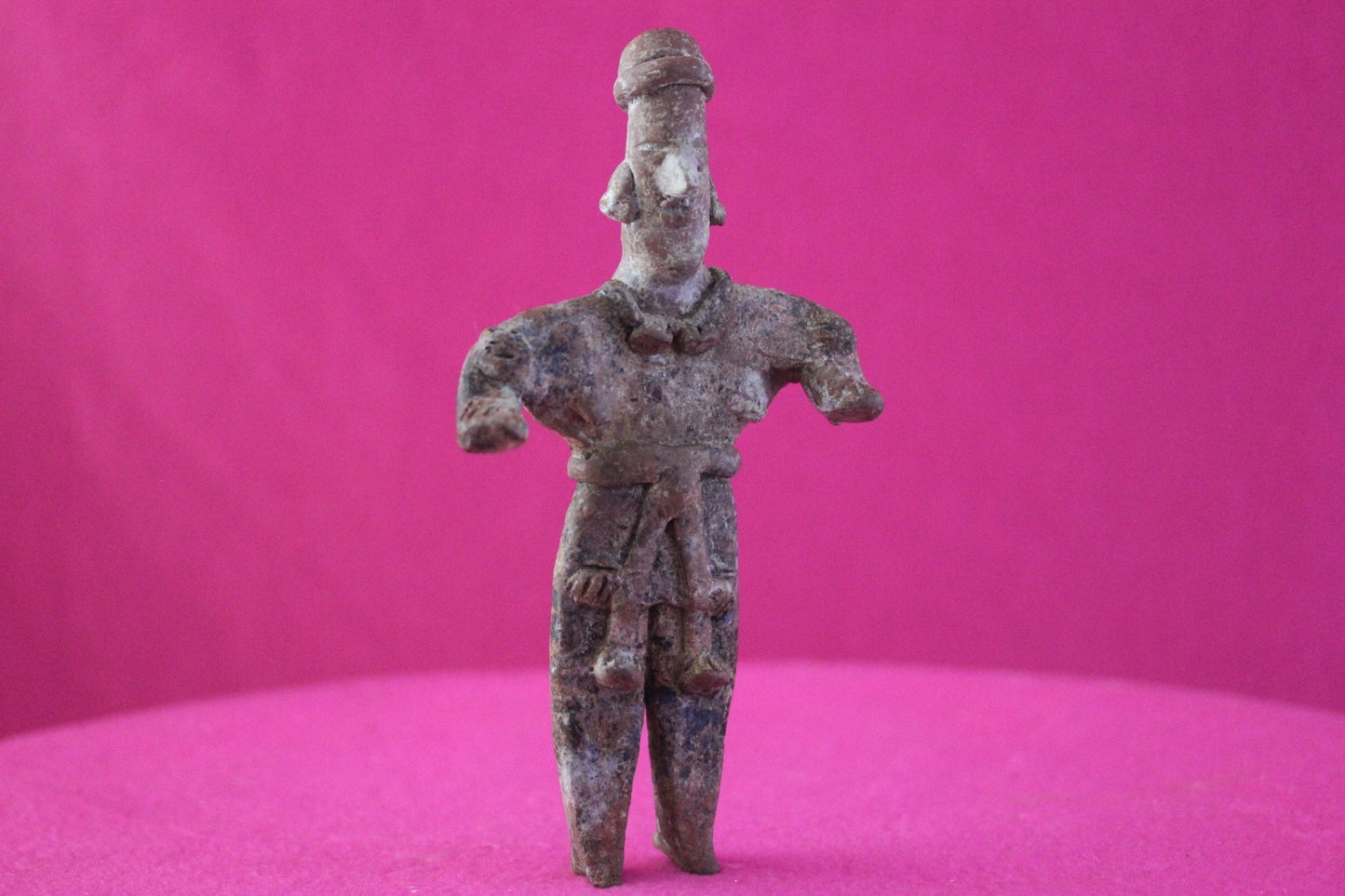 Authentic Pre Columbian Artifact Lady Shaman Tomb Figure Colima Mexico COA 202