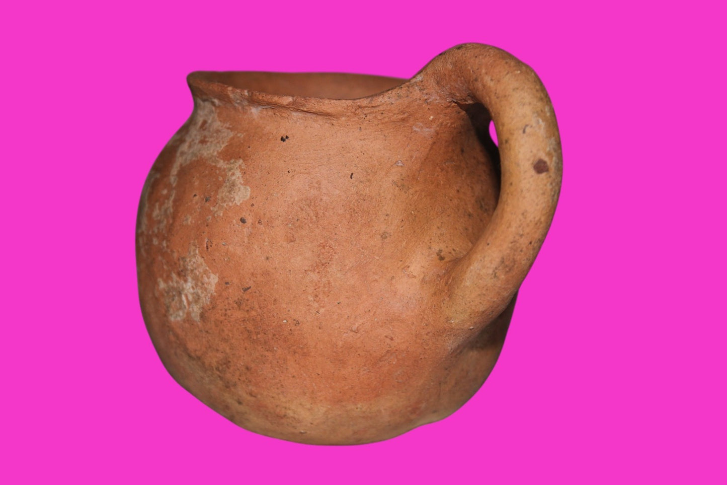 Holy Land Artifact Authentic 4000 Year Old Cup Time of Abraham 2000 BC COA J120