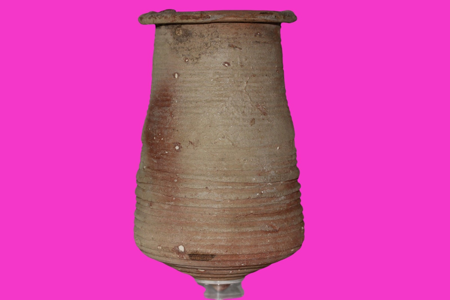 Holy Land Artifact Authentic Large Beaker Found in Israel 400 BC-600 AD COA J128
