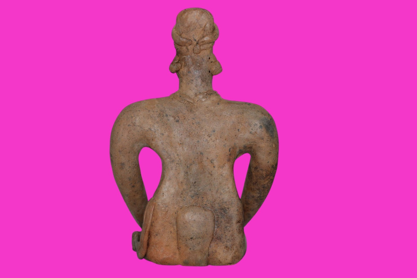 Pre Columbian Museum Quality Artifact Large Tomb Figure Colima Mexico COA 215