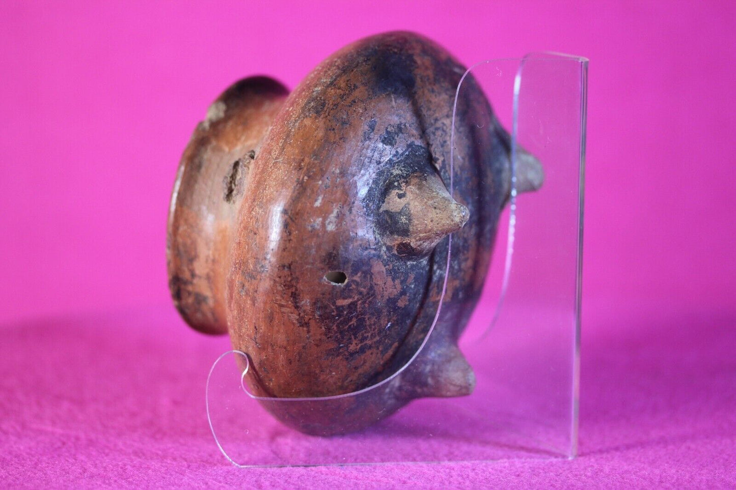 Authentic Pre Columbian Artifact Tripod Bowl Colima Mexico 200 BC-500 AD COA J91