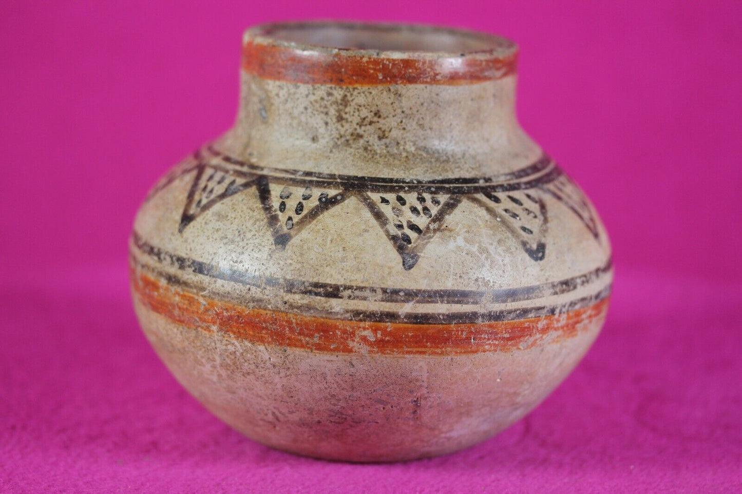 Authentic Pre Columbian Artifact Decorated Bowl Costa Rica 700-1400 AD COA J99