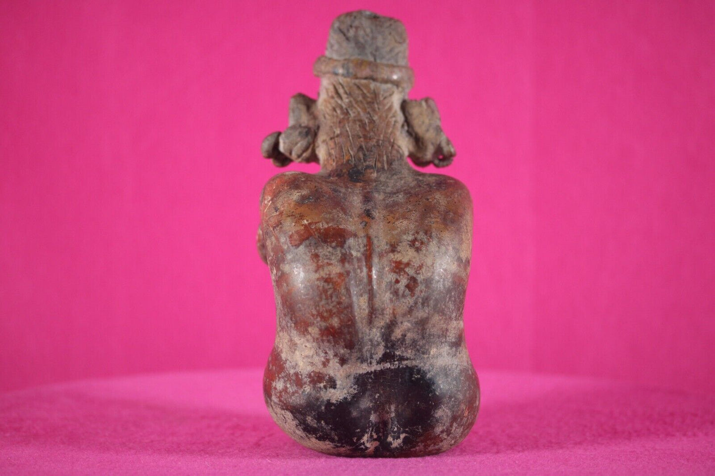 Ex Sotheby's Authentic Pre Columbian Artifact Nayarit Hunchback Figure COA T117