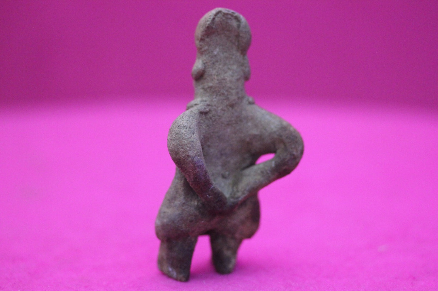 Authentic Pre Columbian Artifact Rare Grandma Tomb Figure Colima Mexico COA 157