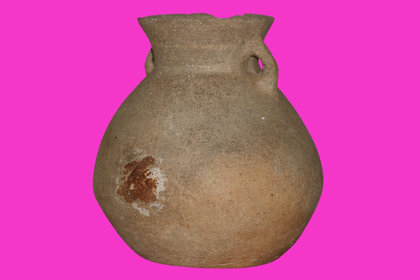 Holy Land Artifact Authentic 4000 Year Old Jar Time of Abraham 2000 BC COA J141