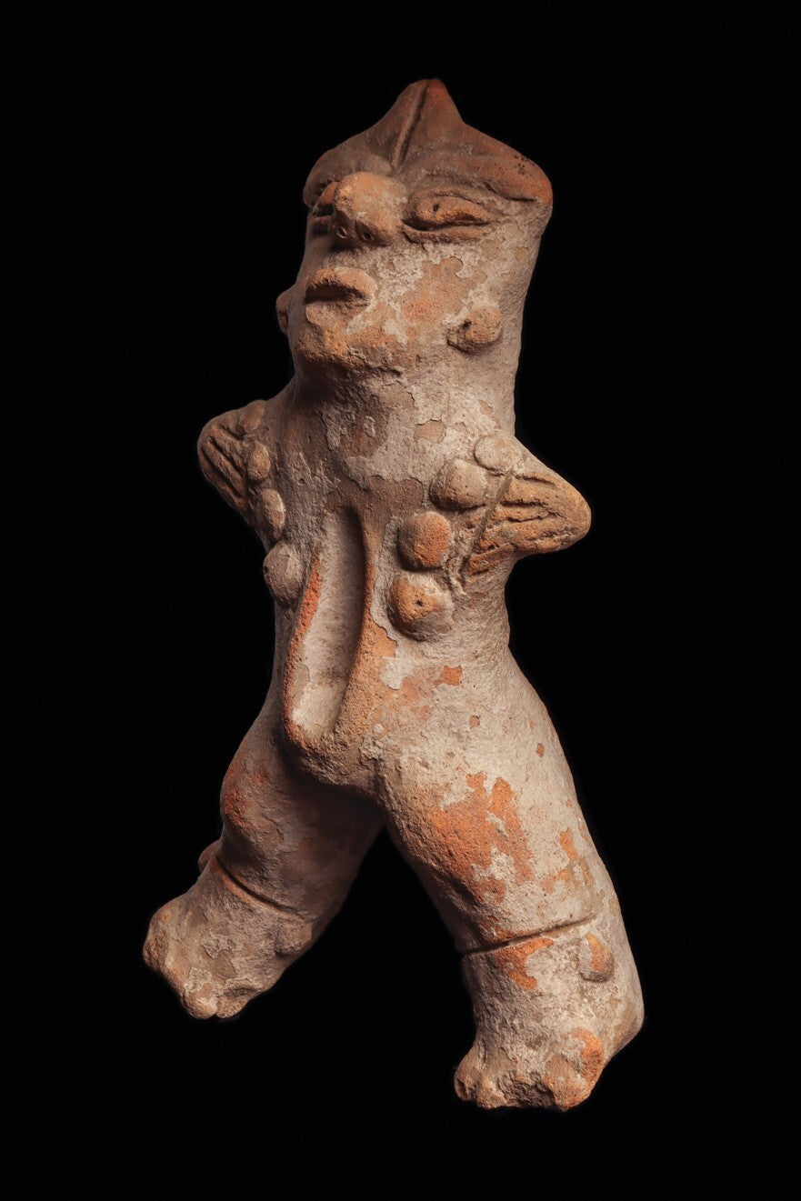 Authentic Pre Columbian Artifact Caesarian Section Mexico Arte Primitivo T125