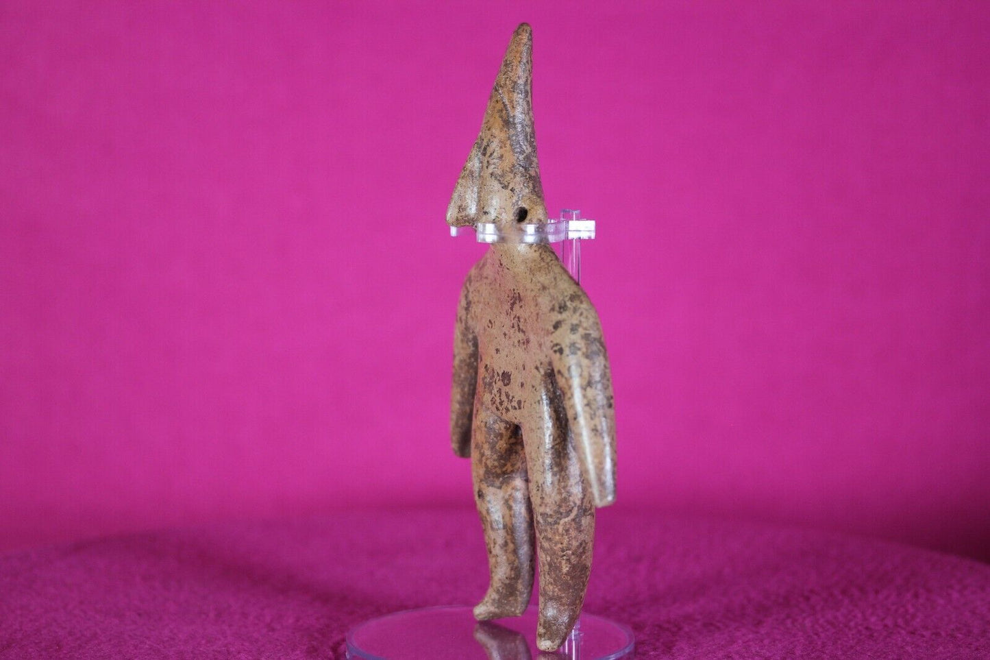 Authentic Pre Columbian Artifact Tomb Figure ColimaEx Arte Primitivo COA T50