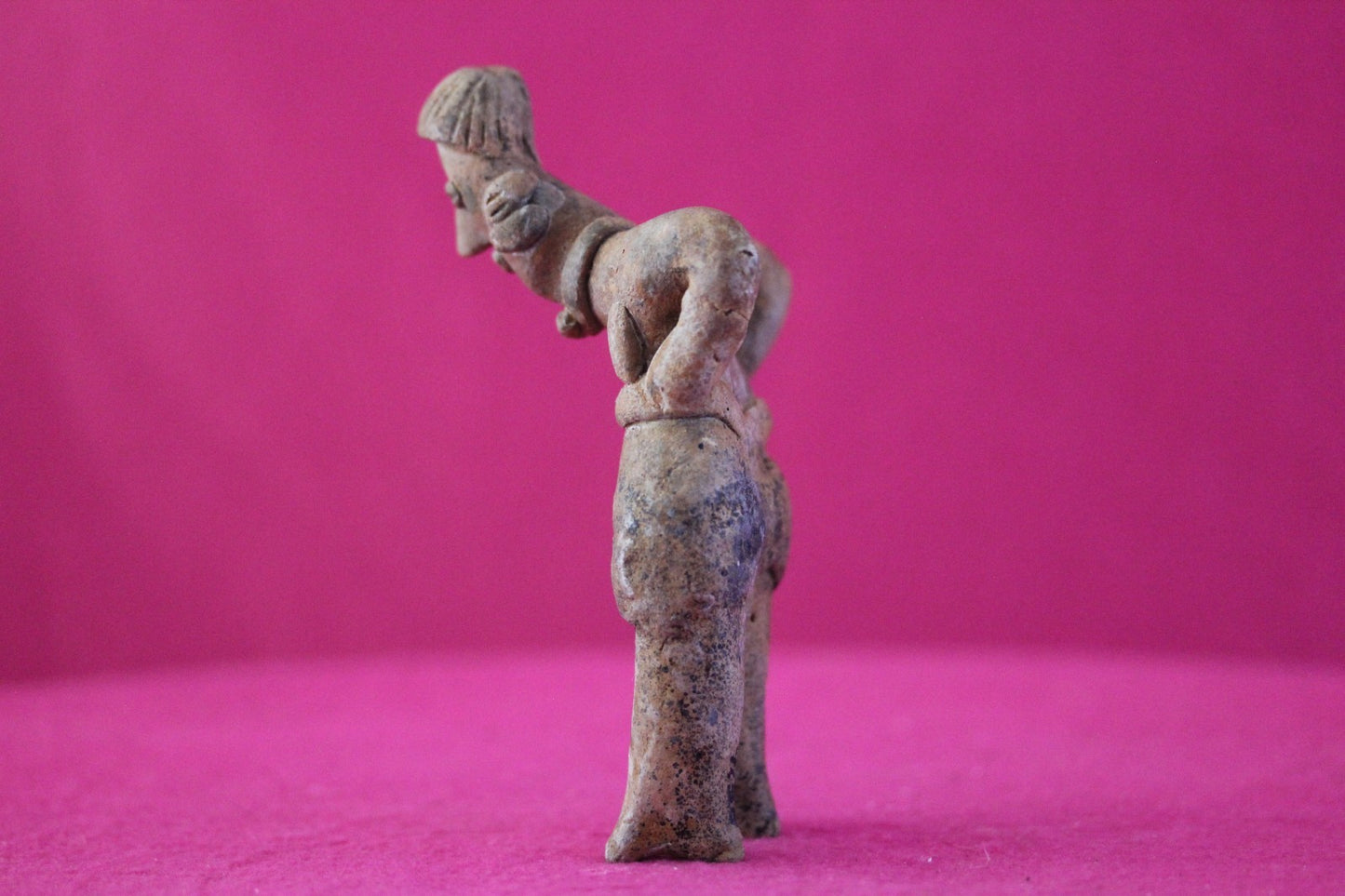 Authentic Pre Columbian Artifact Rare Grandma Tomb Figure Colima Mexico COA 201