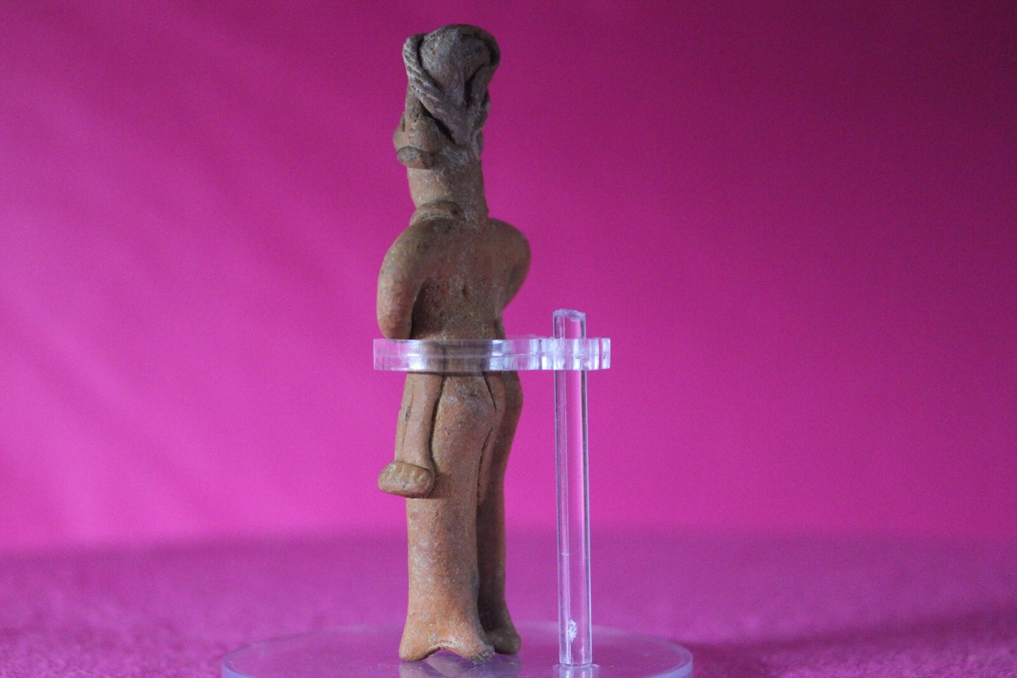Authentic Pre Columbian Artifact Tomb Figure Colima Mexico 100 BC-250 AD COA 132