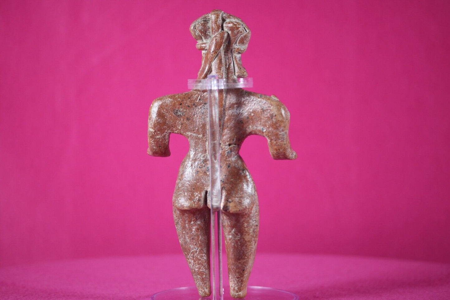Ex Actor Kirk Douglas Authentic Pre Columbian Artifact Girl Tomb Figure COA T121