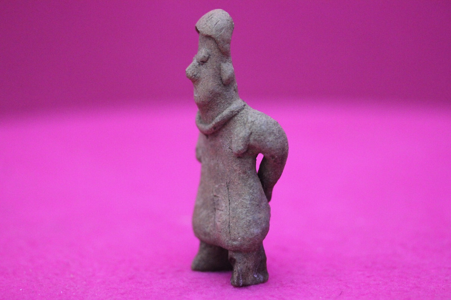 Authentic Pre Columbian Artifact Rare Grandma Tomb Figure Colima Mexico COA 157