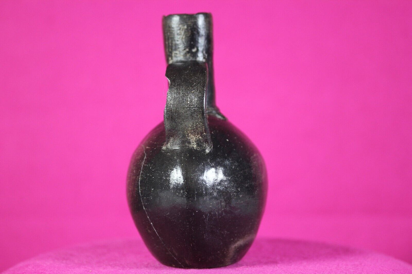 Authentic Pre Columbian Inca Artifact Stirrup Vessel Pottery 143 -1550AD COA J16