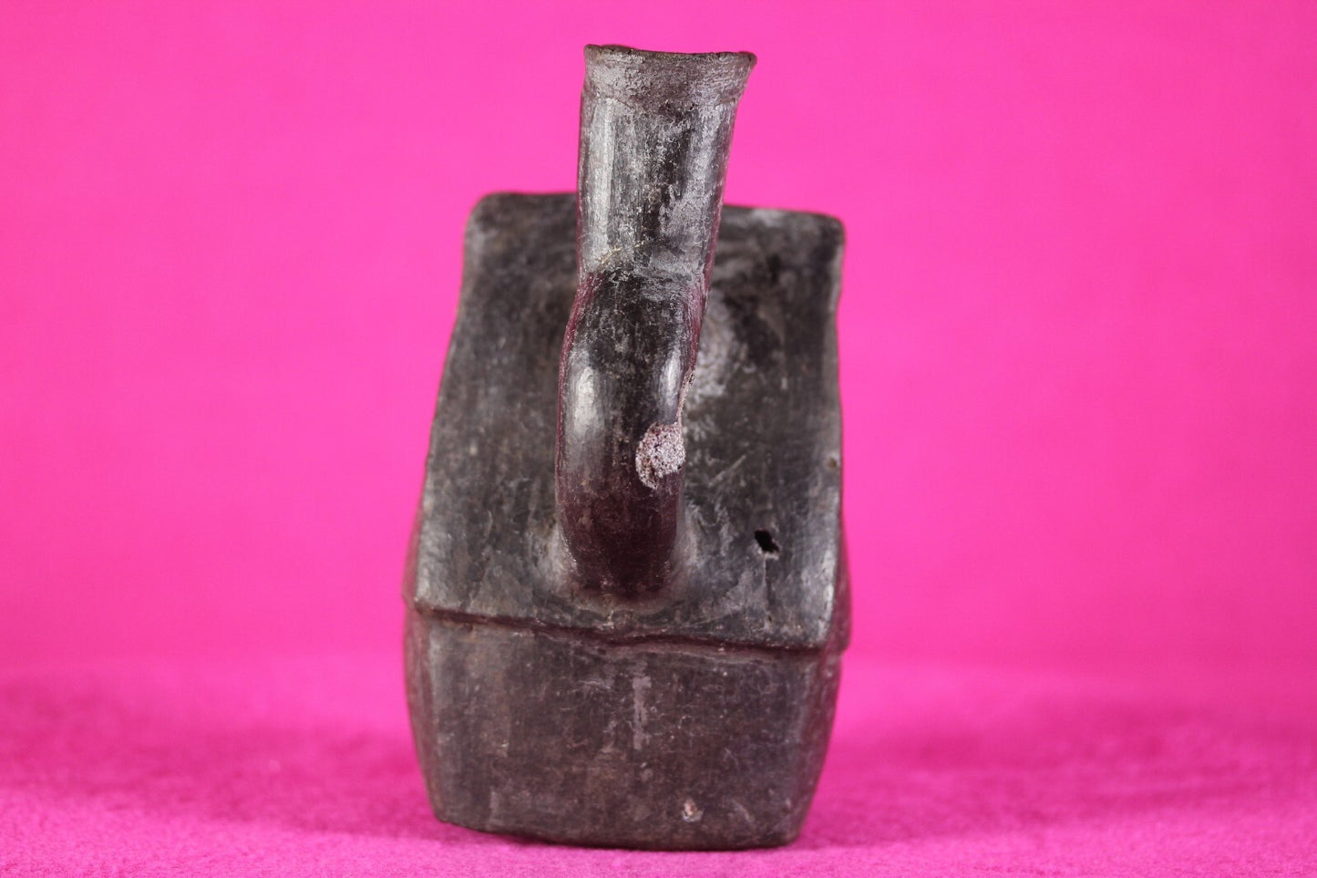 Authentic Pre Columbian Artifact House Stirrup Vessel Moche Peru COA J66