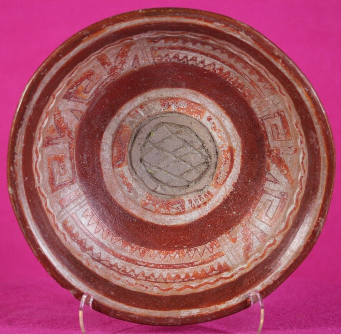 Authentic Pre Columbian Artifact Tripod Bowl Michoacan Ex Arte Primitivo COA T72