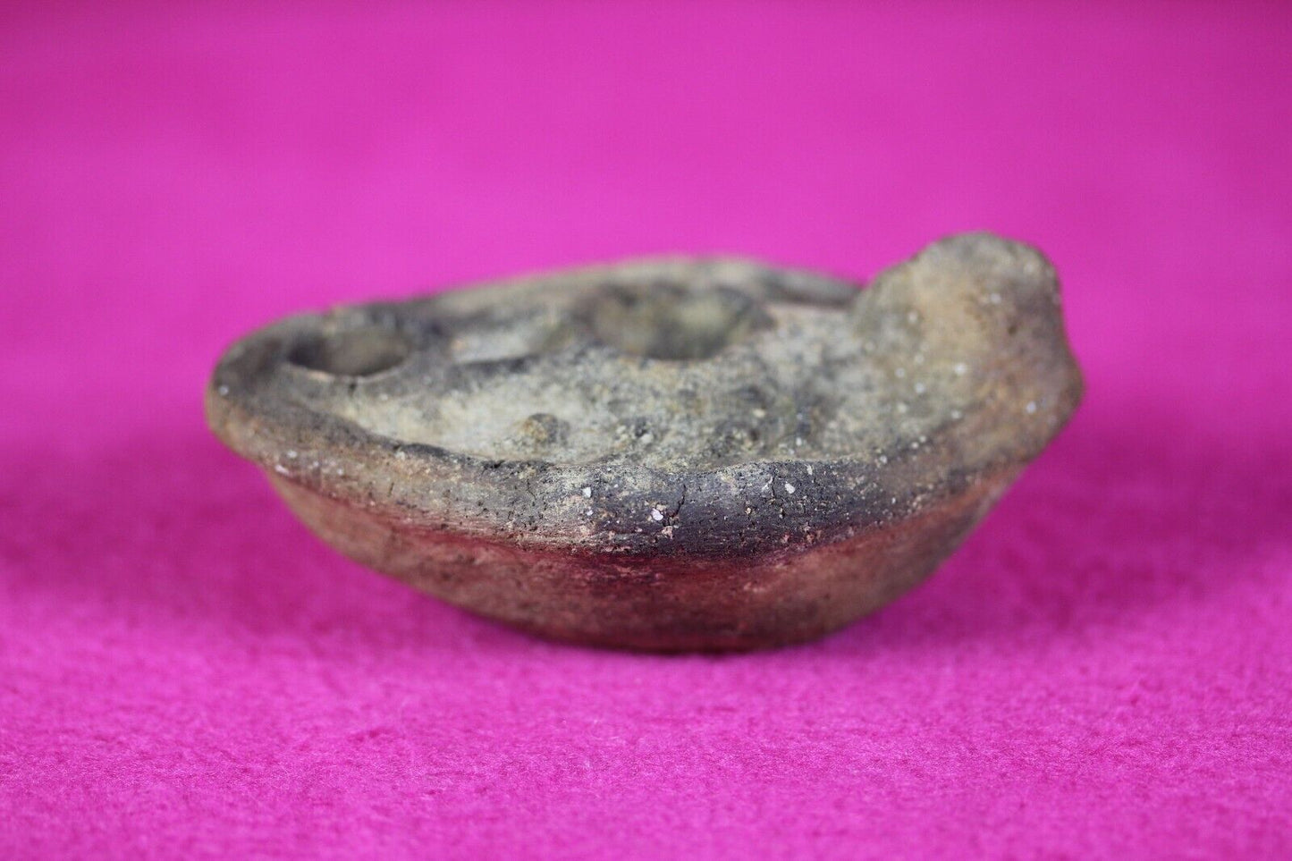 Holy Land Jesus Christ Homeland Biblical Artifact Oil Lamp Israel 100-500 AD J70
