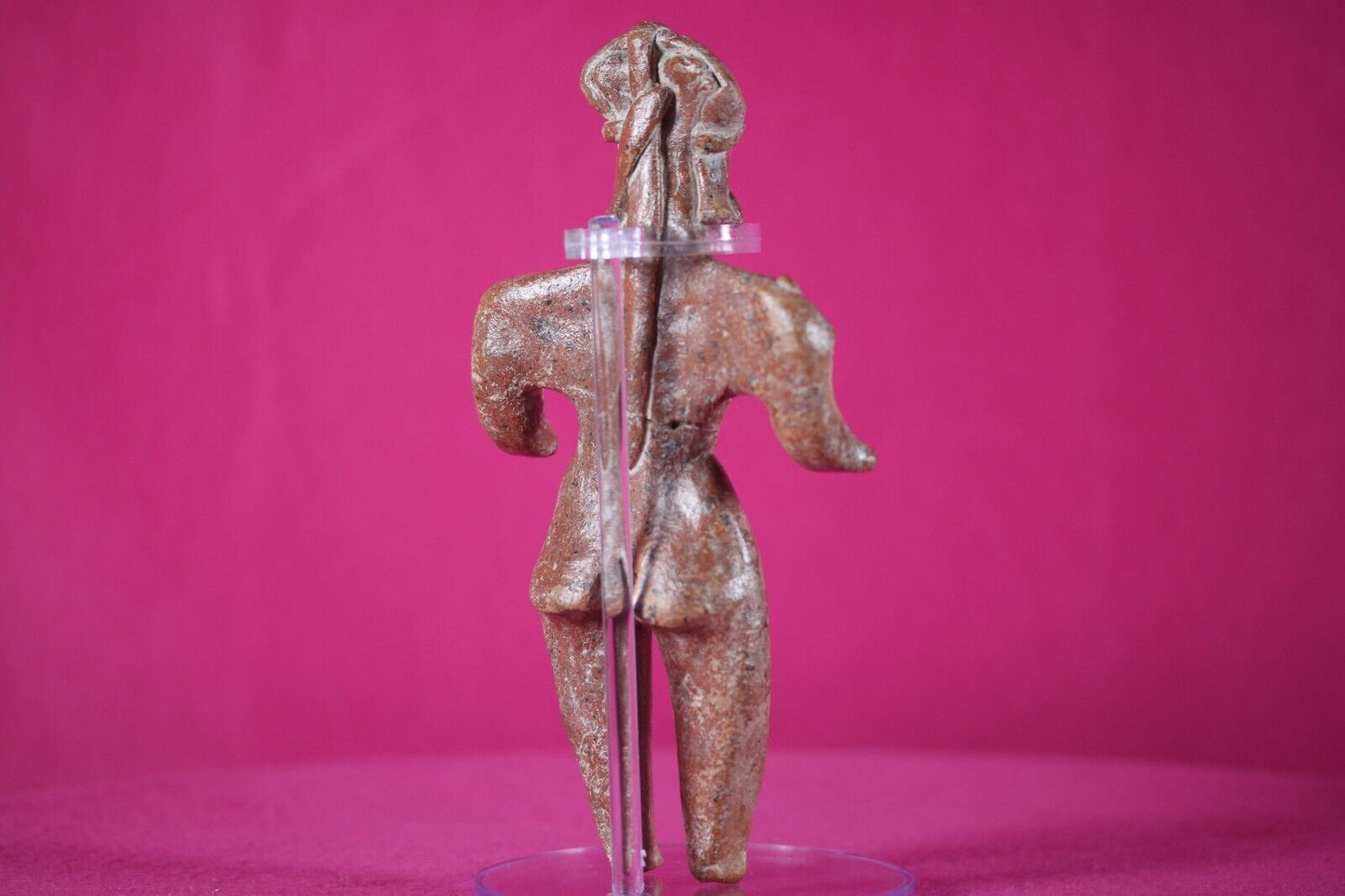 Ex Actor Kirk Douglas Authentic Pre Columbian Artifact Girl Tomb Figure COA T121