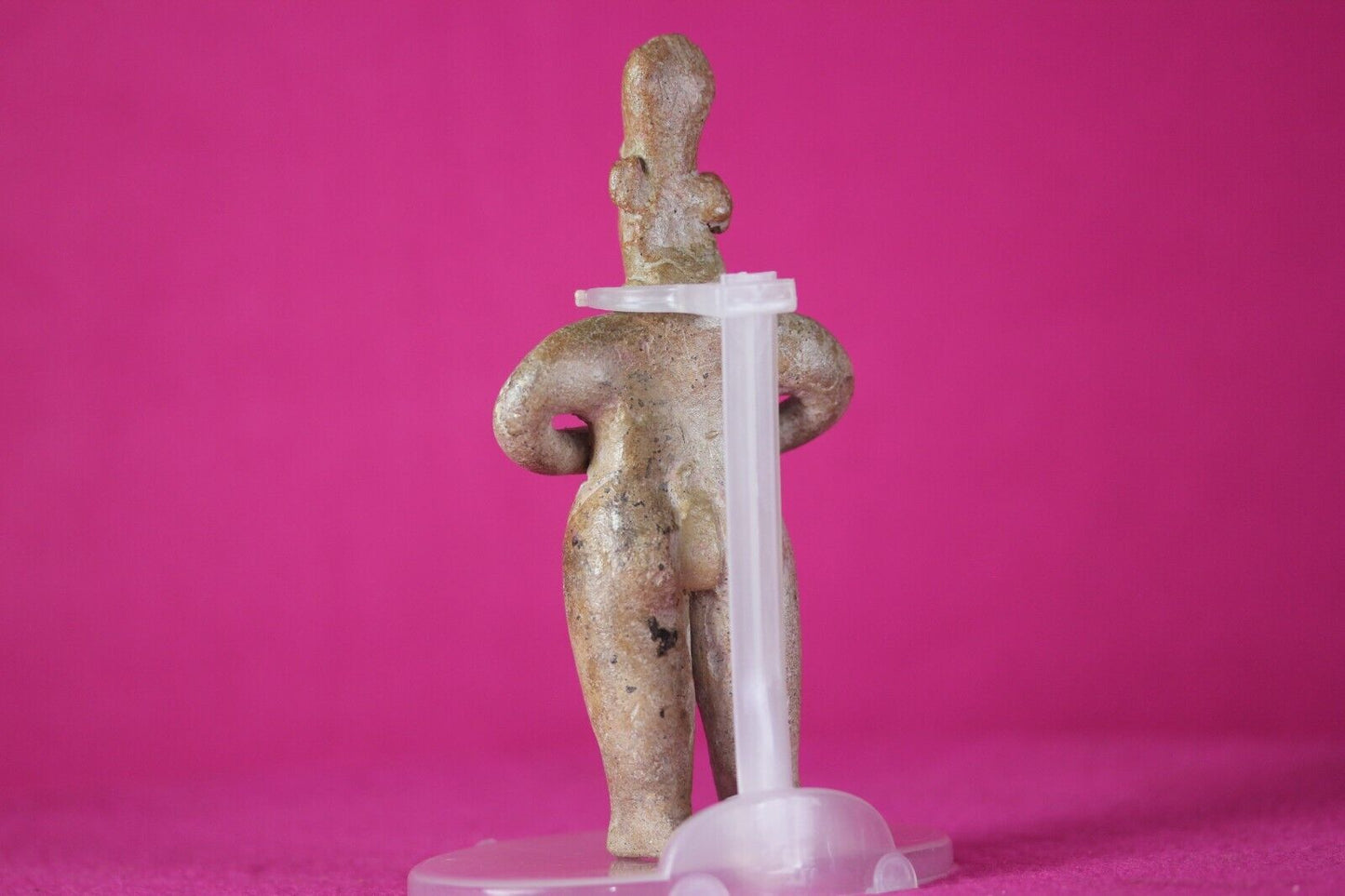 Pre Columbian Artifact Colima Figure Mexico 300BC-300AD Certified COA J35